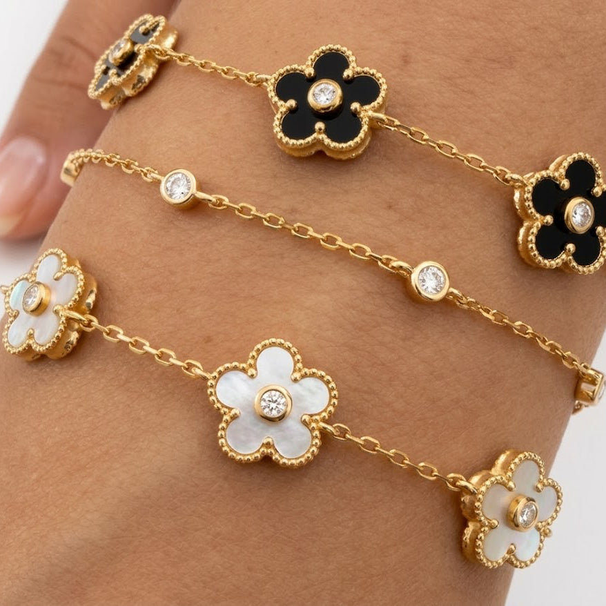 Floral Station Bracelet