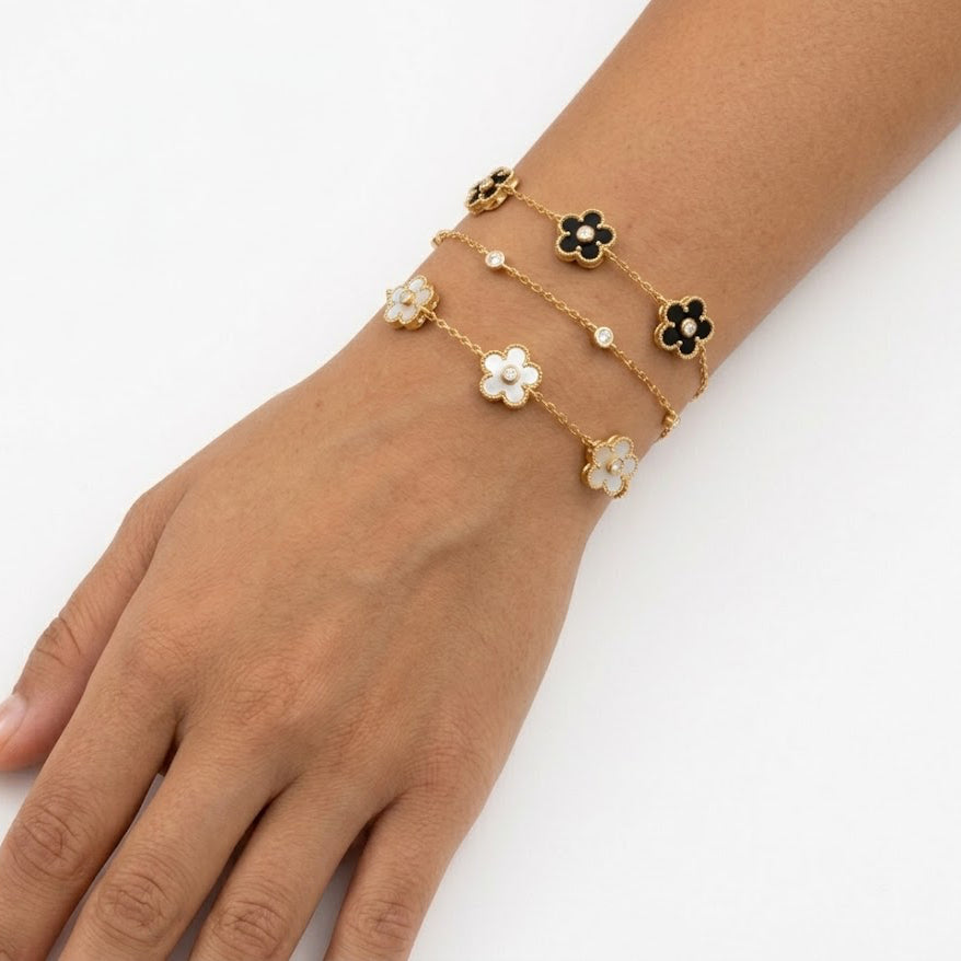 Floral Station Bracelet