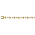Gold and Diamond Pavé Link Bracelet