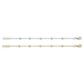 Delicate Diamond Bezel Station Bracelet