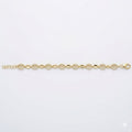 Pavé Diamond and Gold Mariner Link Bracelet