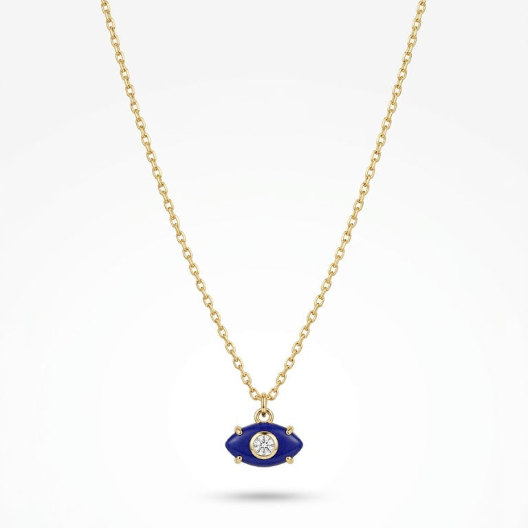 Blue Evil Eye Pendant
