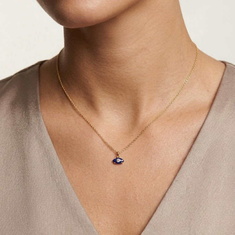 Blue Evil Eye Pendant